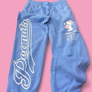 Peanuts Kids Light Blue Joggers